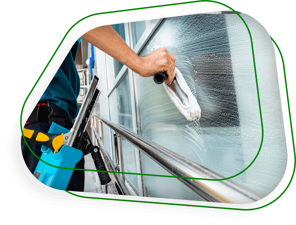 Cleaning glass windows